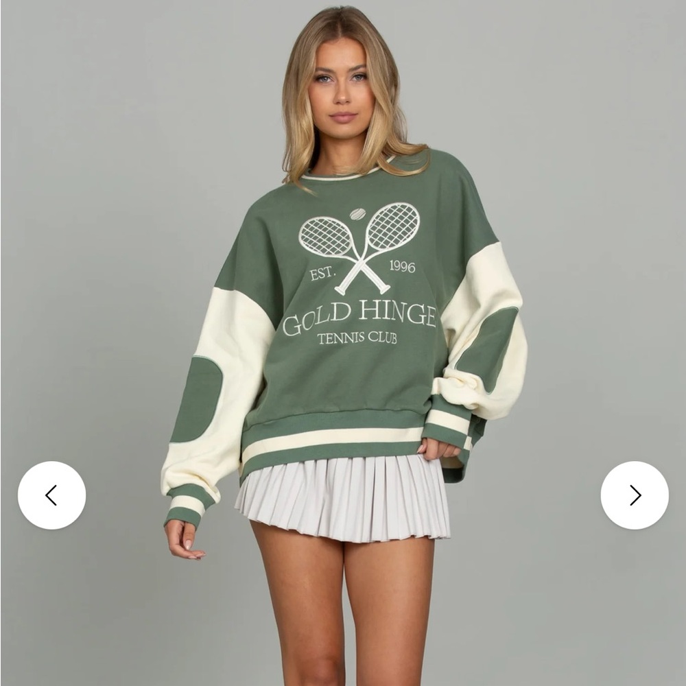 GH TENNIS CLUB PATCH SWEATSHIRT